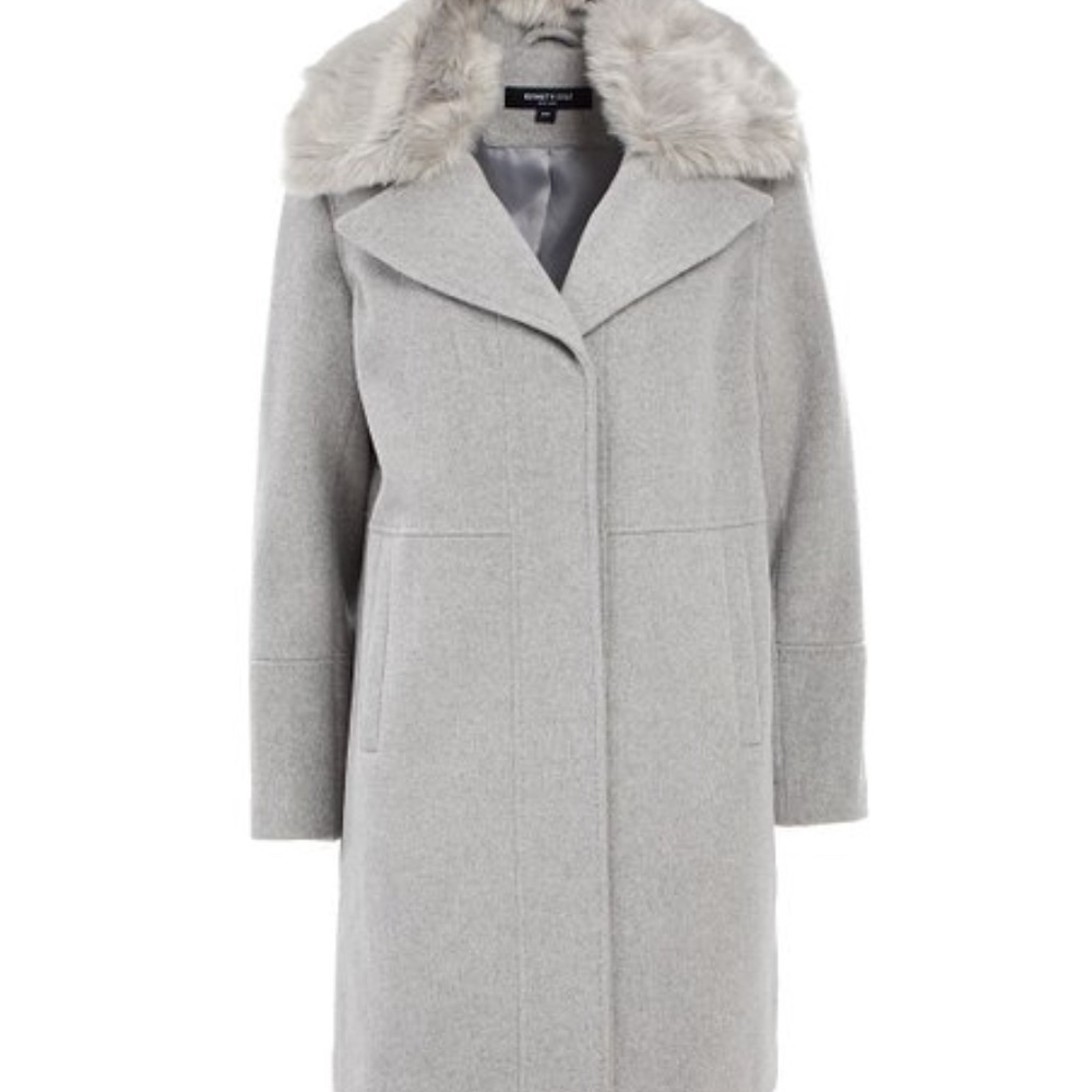 Kenneth Cole NY Wool Blend Coar, S - Picture 6 of 10